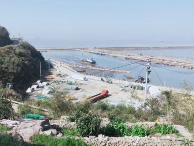 浙江金七門(mén)核電廠混凝土攪拌站及砂石廠臨時(shí)供電工程一階段順利送電！
